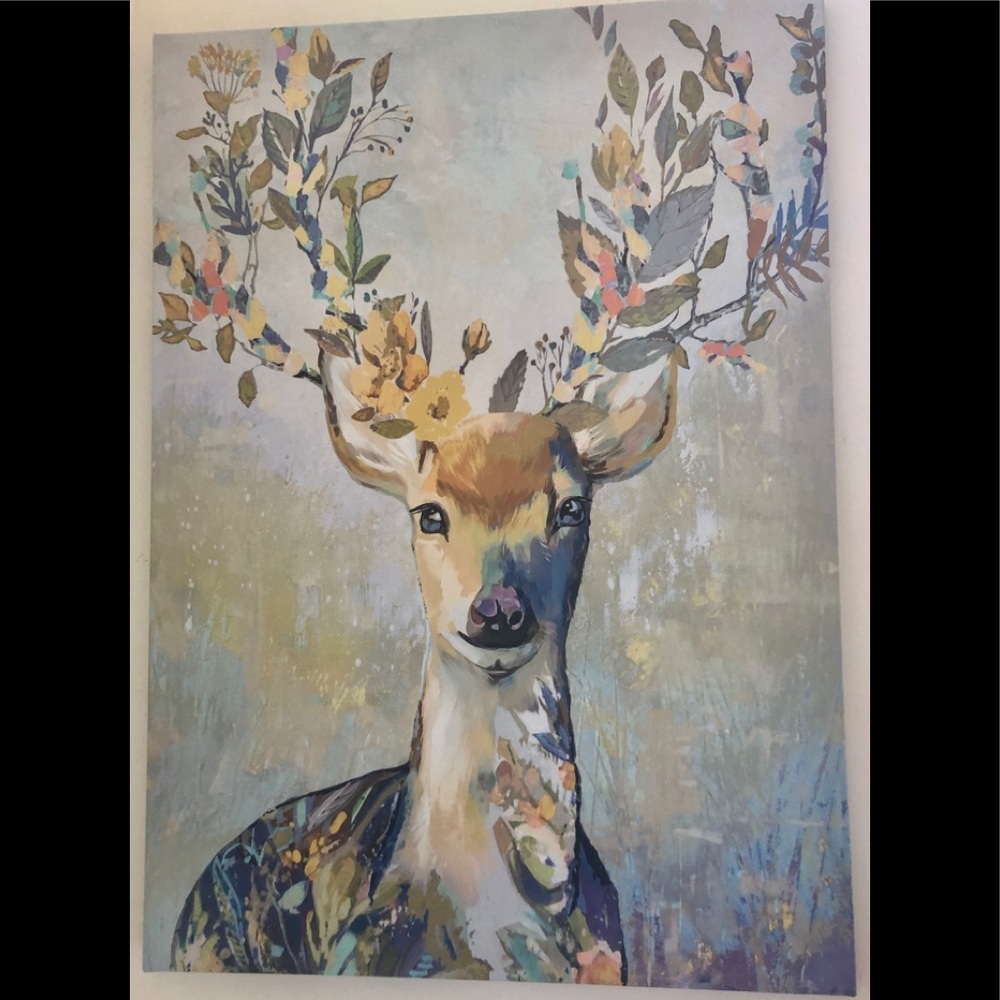 Home decor Deer canvas